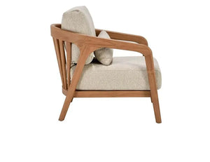 Lisa Outdoor Accent Chair Natural/Sand - Rug & Home