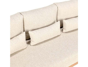 Lisa Outdoor Sofa Natural/Sand - Rug & Home