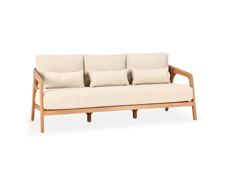 Lisa Outdoor Sofa Natural/Sand - Rug & Home