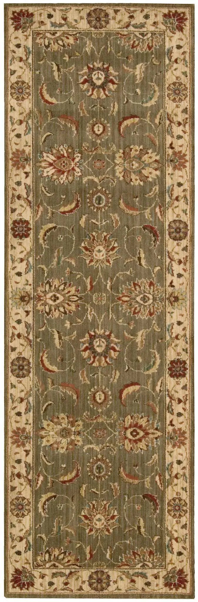 Living Treasures LI04 Green Rug - Rug & Home