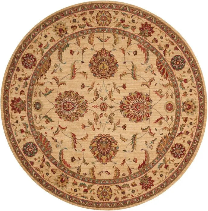 Living Treasures LI04 Ivory Rug - Rug & Home