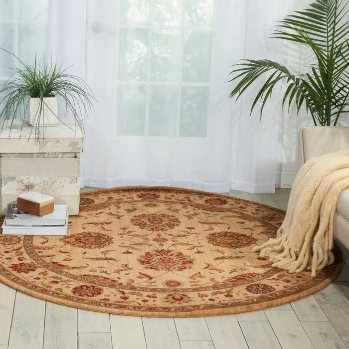 Living Treasures LI04 Ivory Rug - Rug & Home