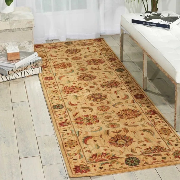 Living Treasures LI04 Ivory Rug - Rug & Home