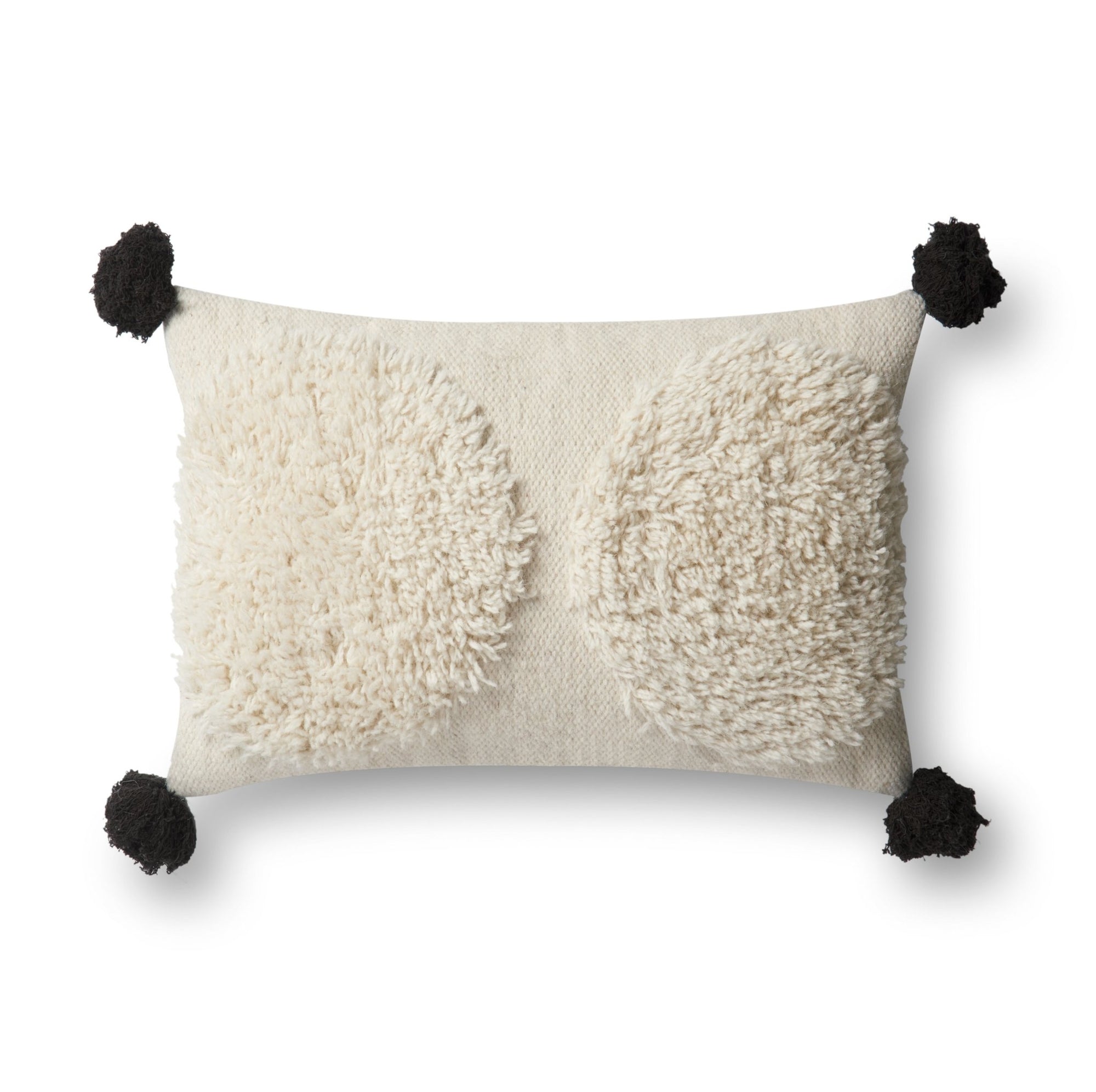 Loloi By Justina Blakeney X P0483 Ivory/Black Pillow - Rug & Home