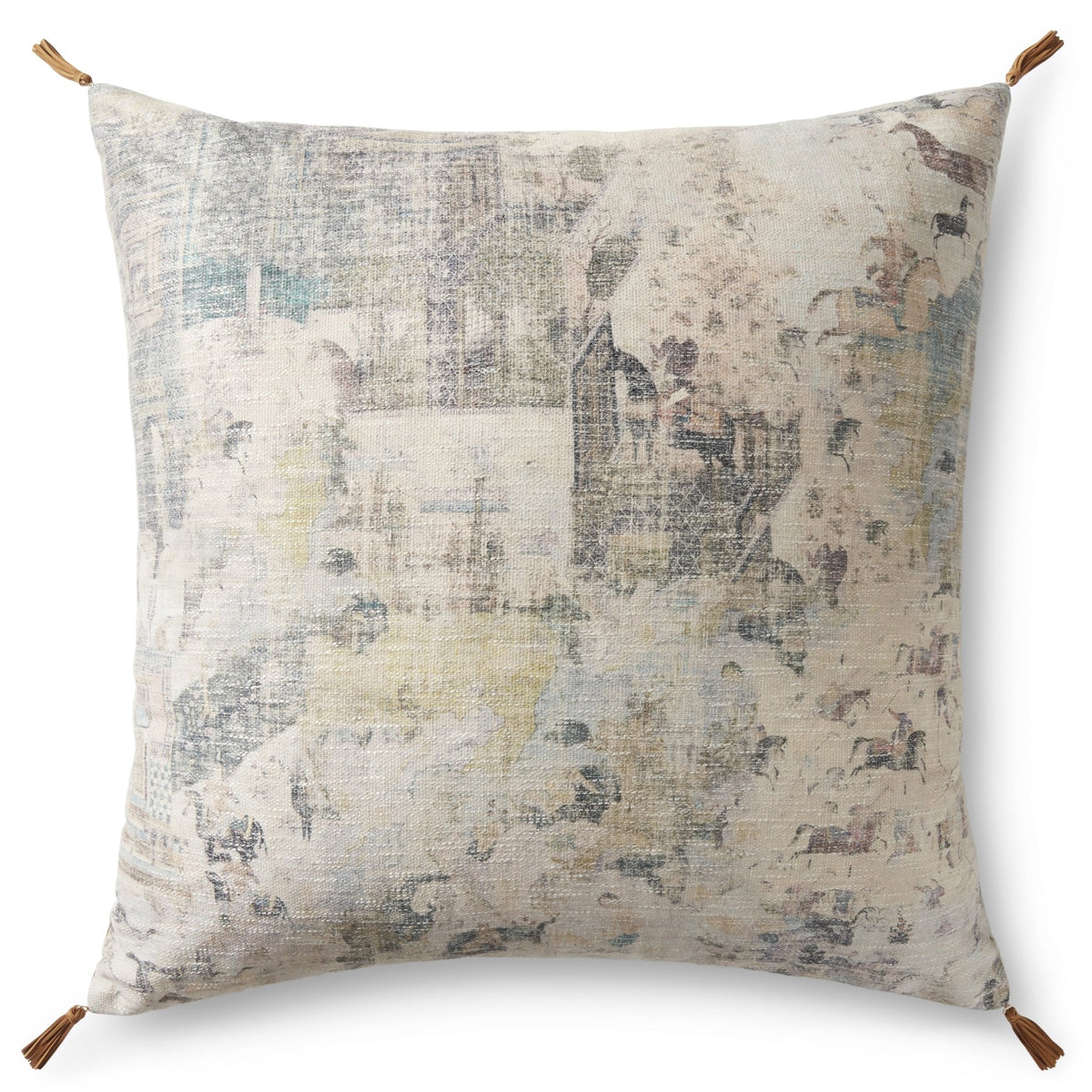 Loloi Lfp0017 Beige/Multi Pillow