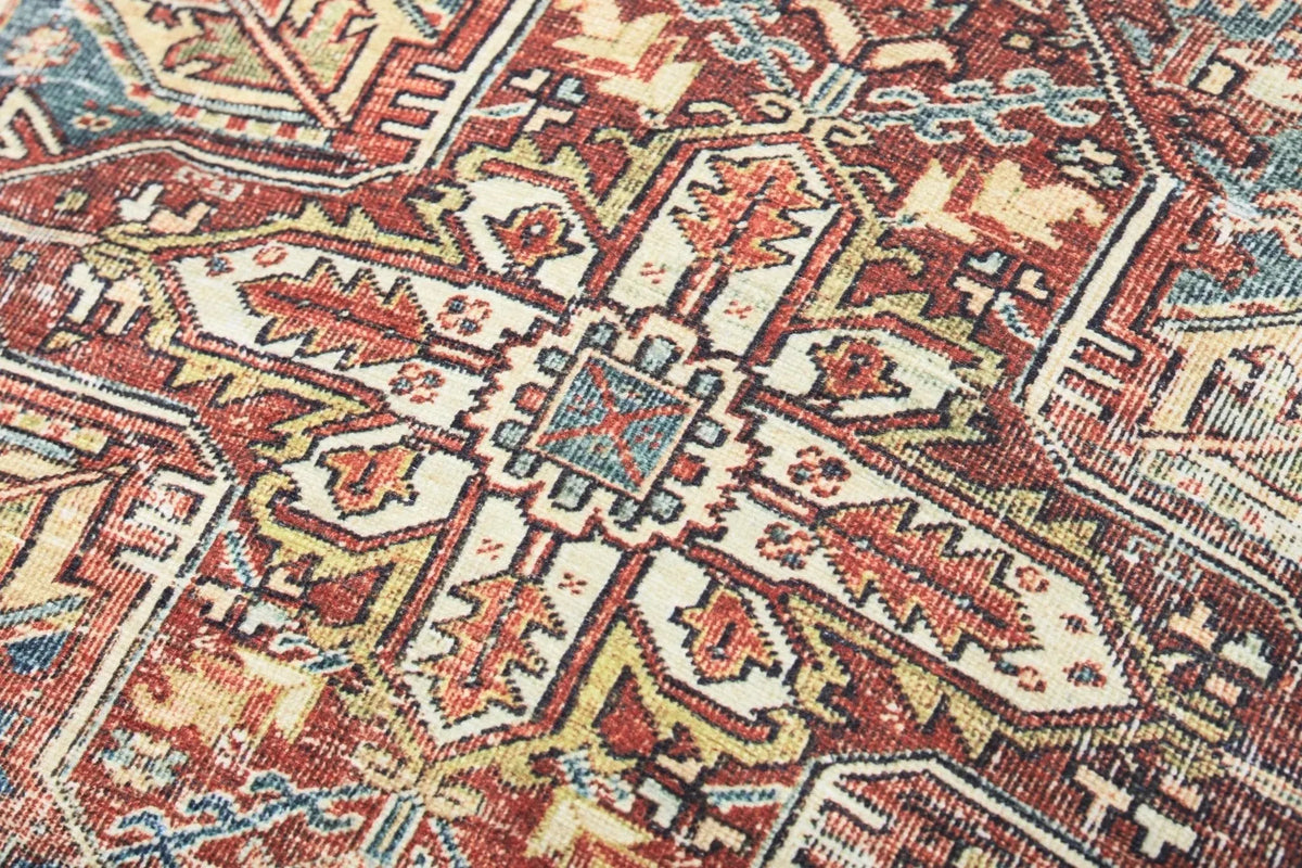 Loloi Lpf0024 Rust/Multi Pouf