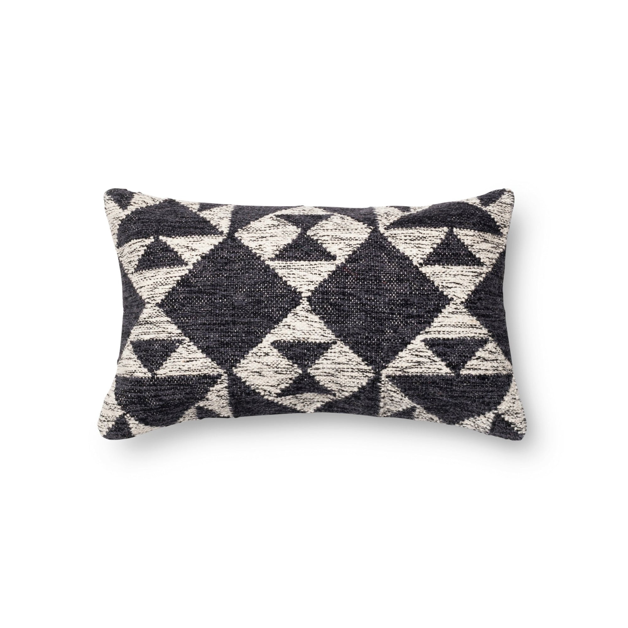 Loloi P0098 Charcoal/Ivory Pillow - Rug & Home