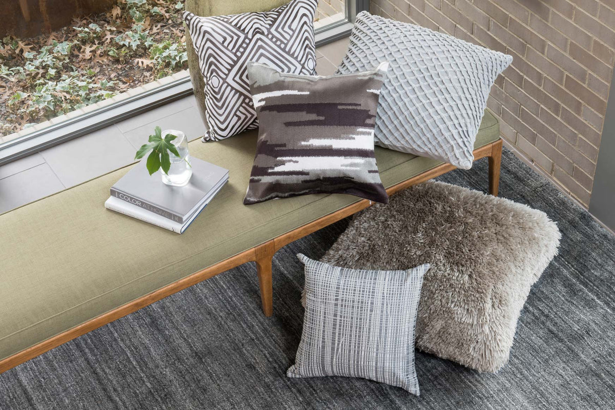Loloi P0125 Grey Pillow