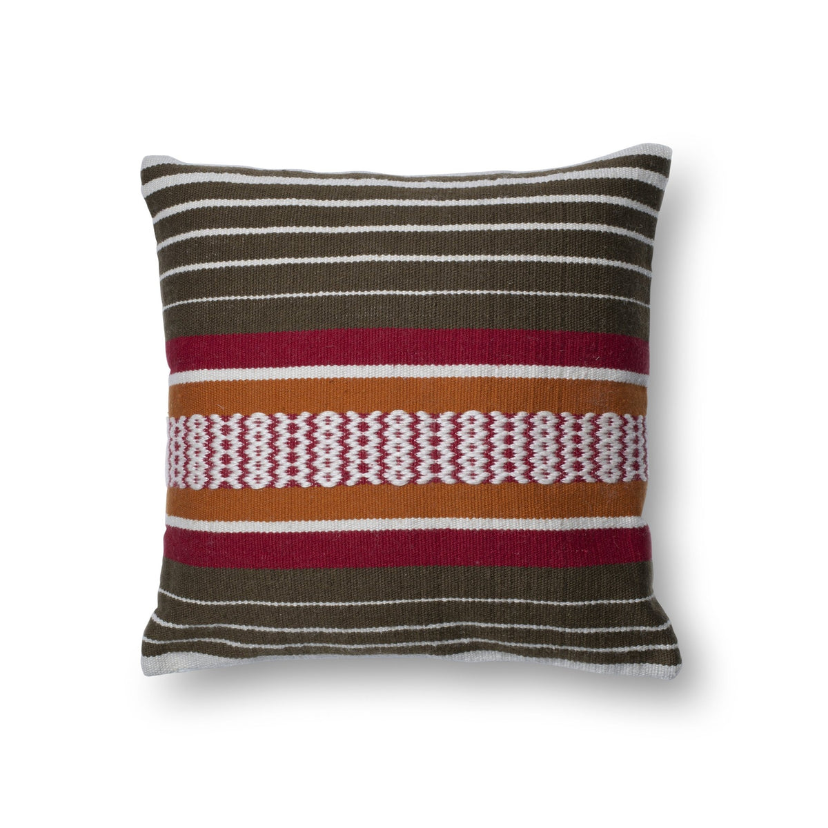 Loloi P0214 Brown/Multi Pillow
