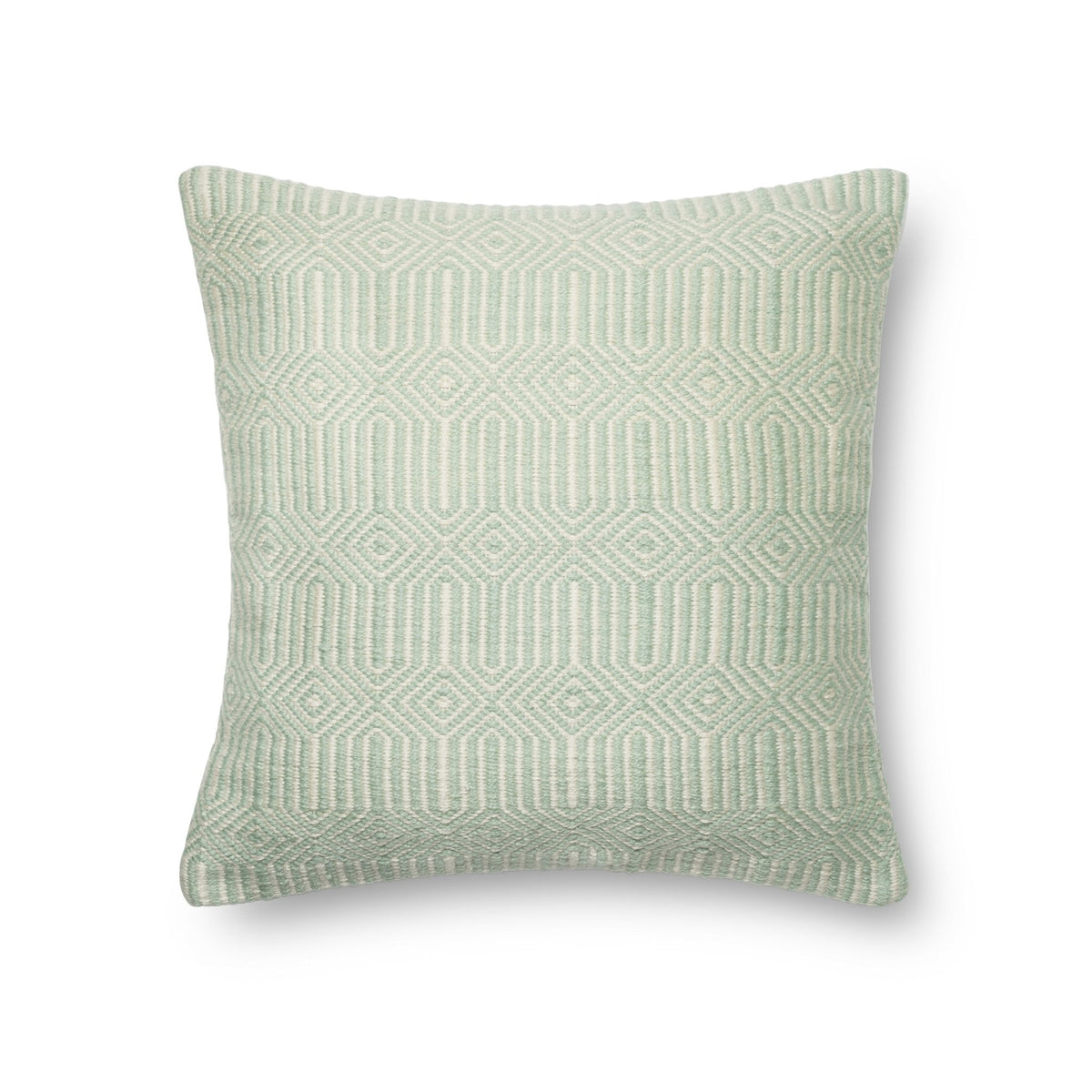 Loloi P0339 Aqua/Ivory Pillow