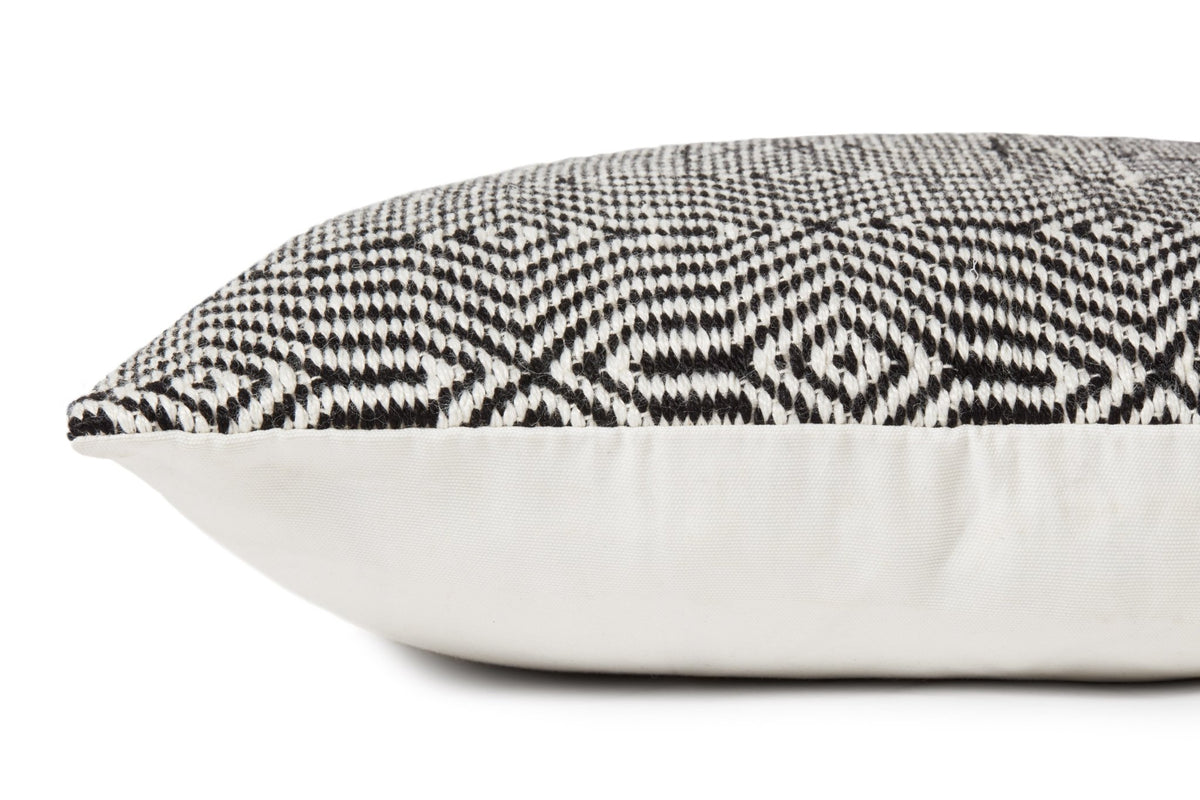 Loloi P0339 Black/White Pillow