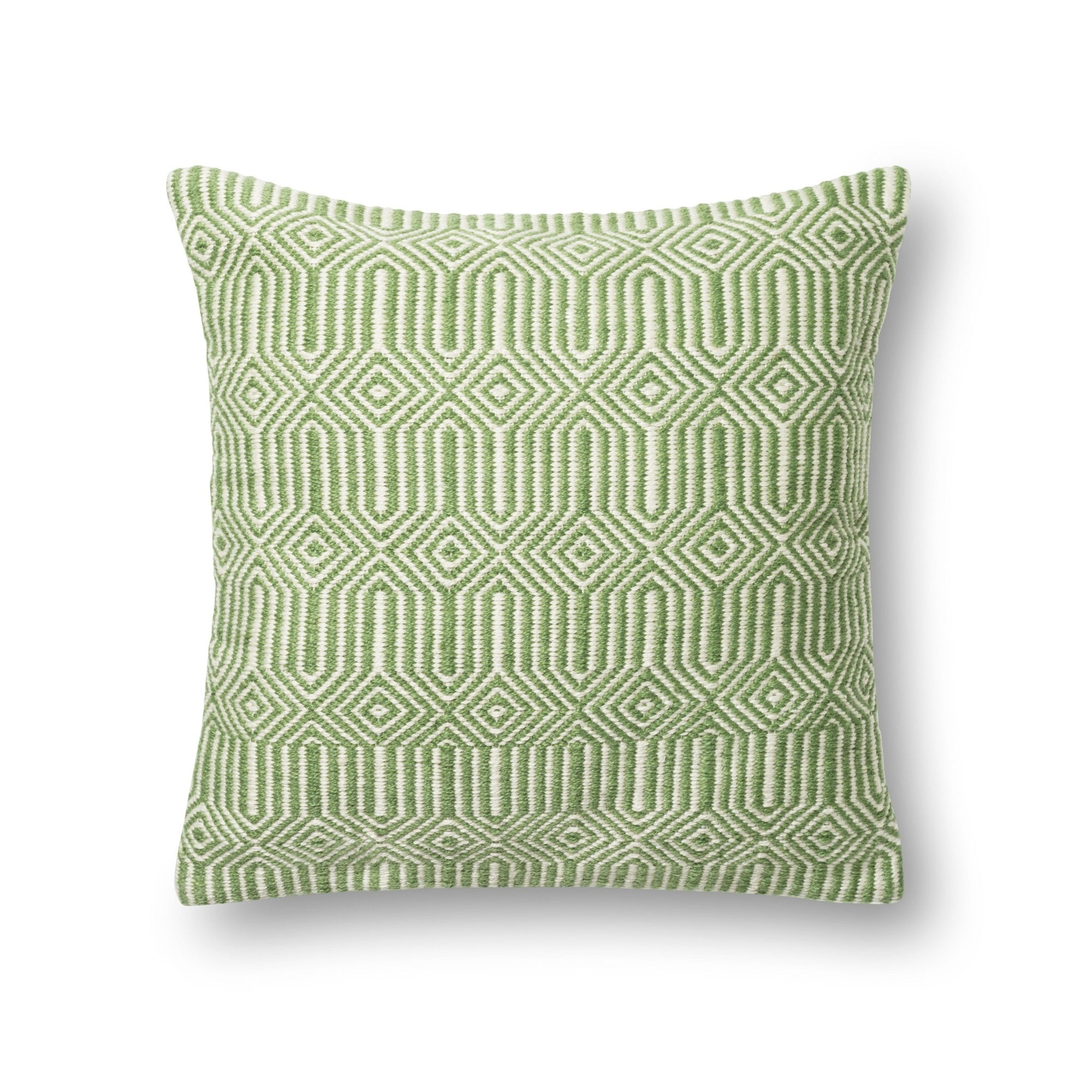Loloi P0339 Green/Ivory Pillow - Rug & Home