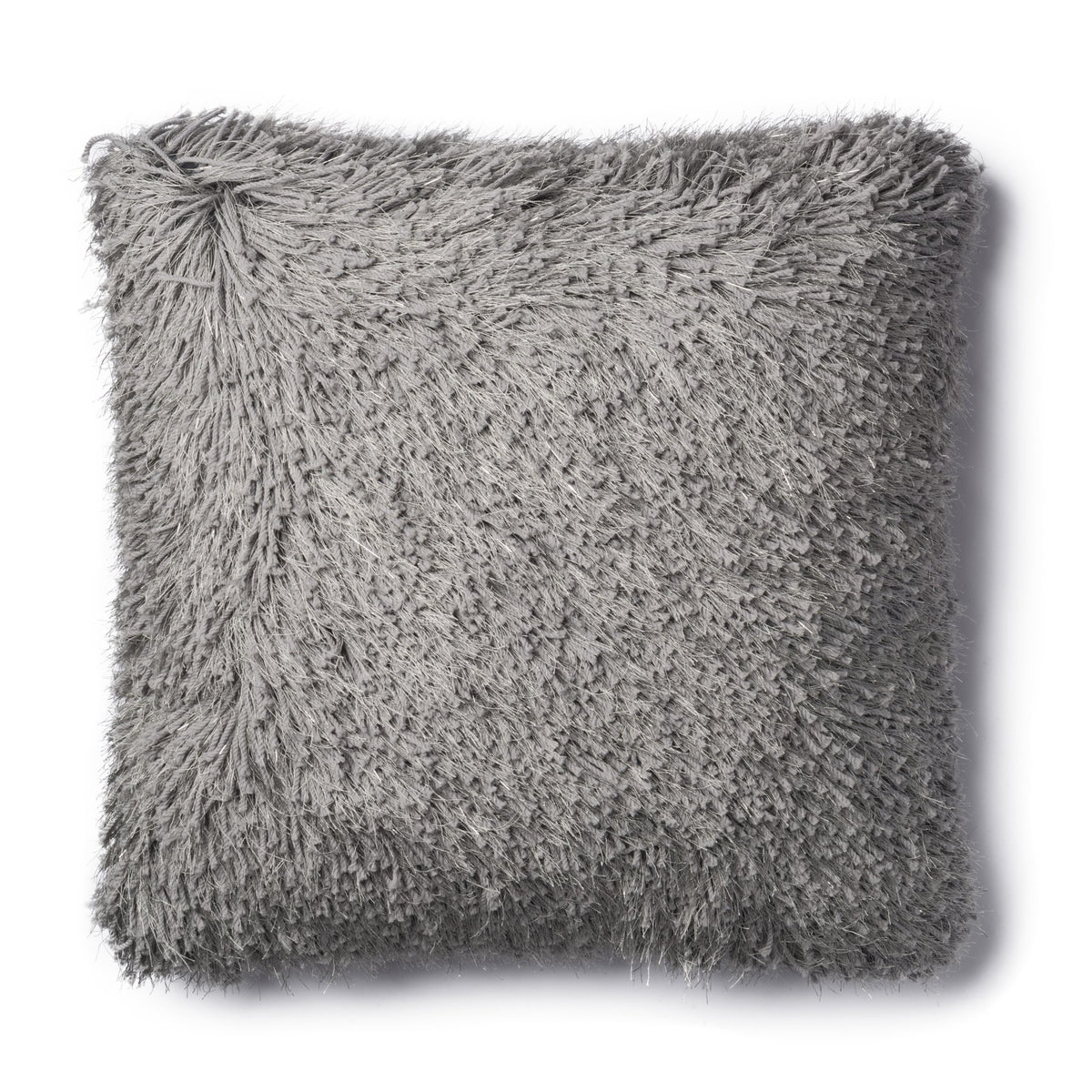 Loloi P0470 Grey Pillow - Rug & Home