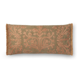 Loloi P0522 Khaki/Copper Pillow - Rug & Home