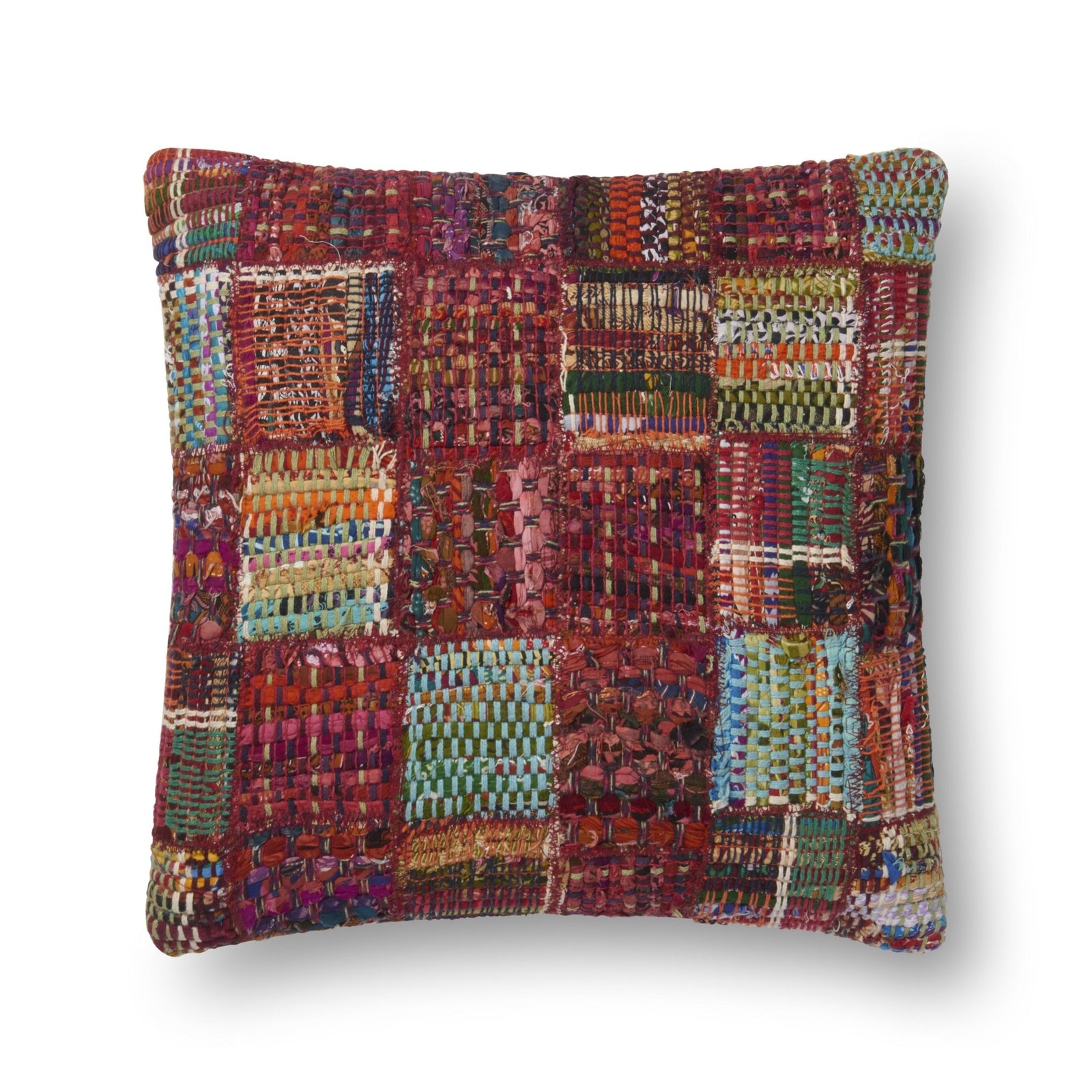Loloi P0535 Red/Multi Pillow