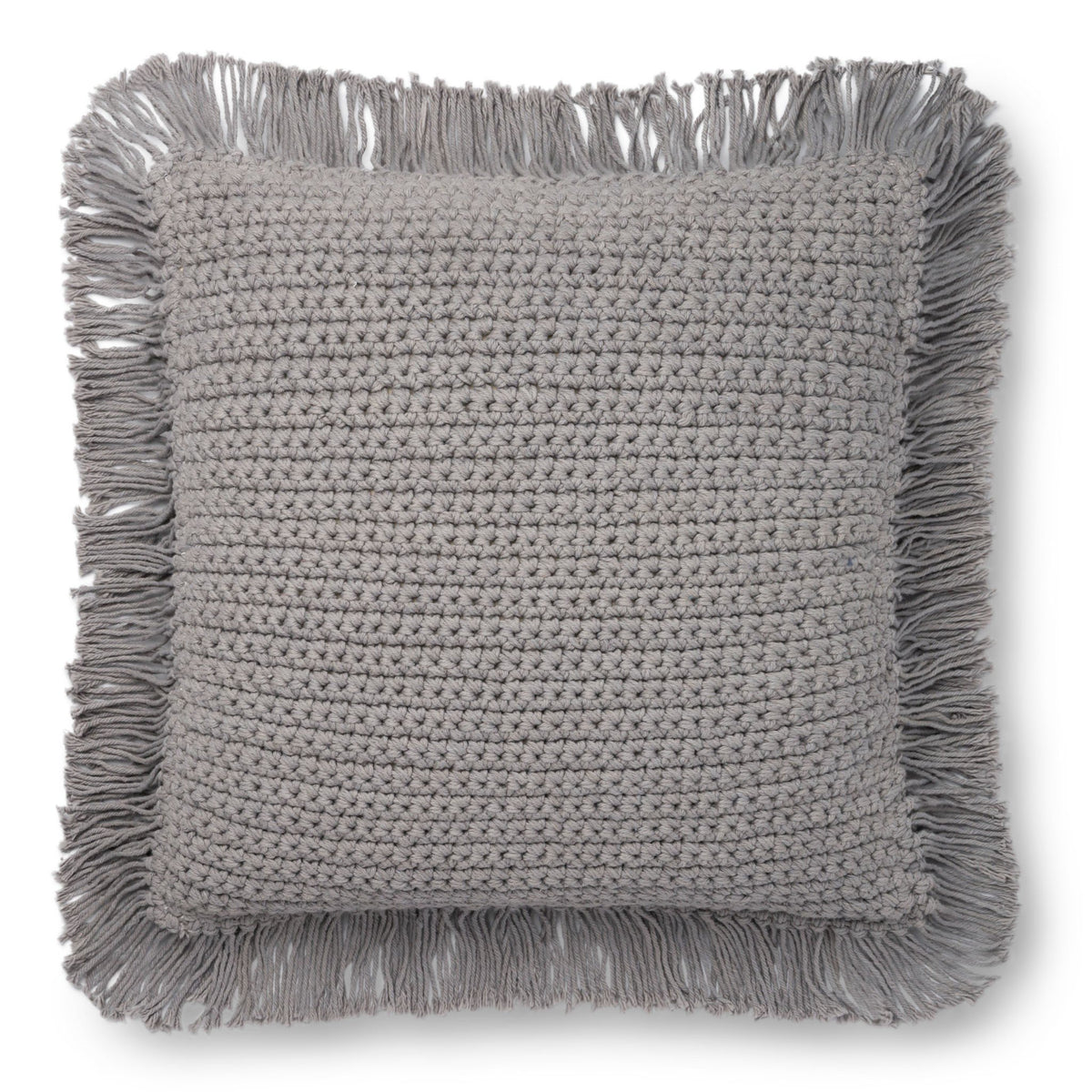 Loloi P0806 Grey Pillow - Rug & Home