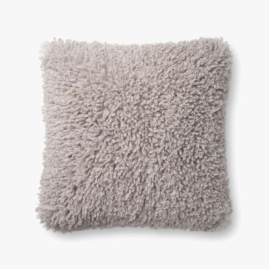 Loloi P0867 Grey Pillow