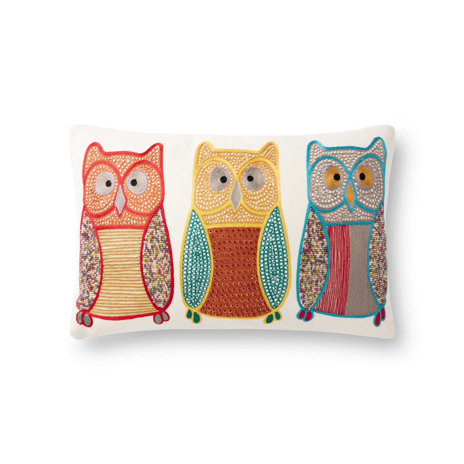 Loloi P0869 Natural/Multi Pillow