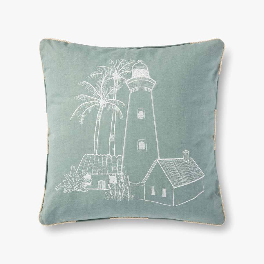 Loloi P0914 Blue Pillow