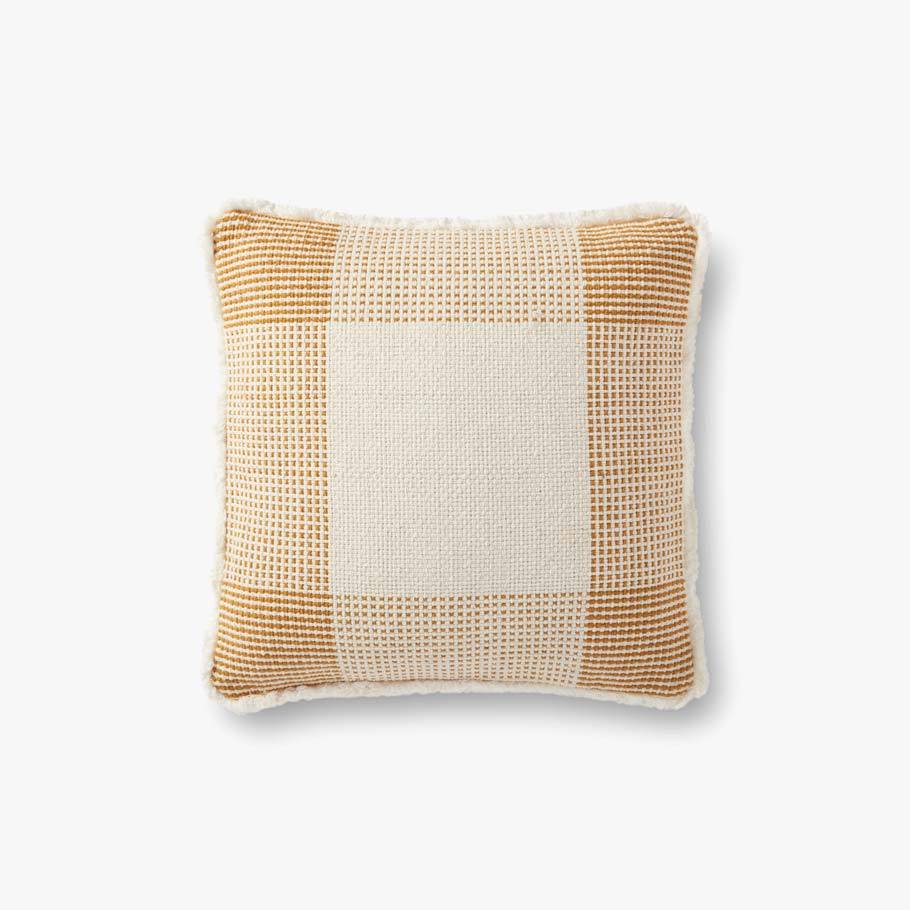 Loloi P0917 Natural/Gold Pillow