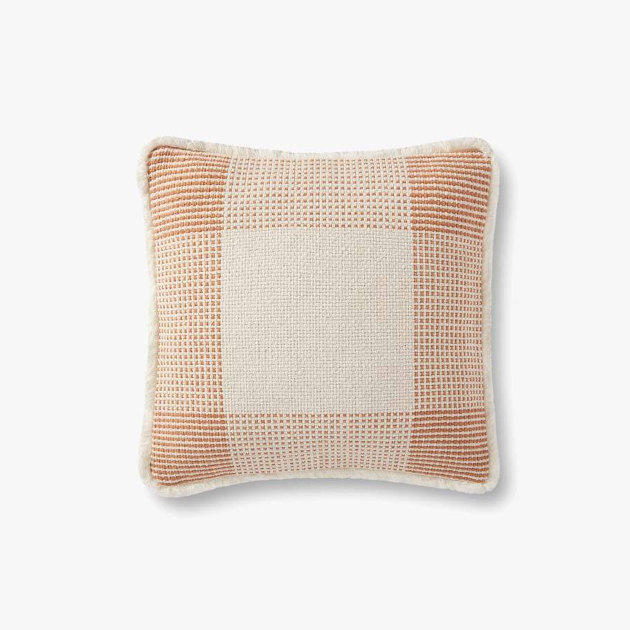 Loloi P0917 Natural/Rust Pillow