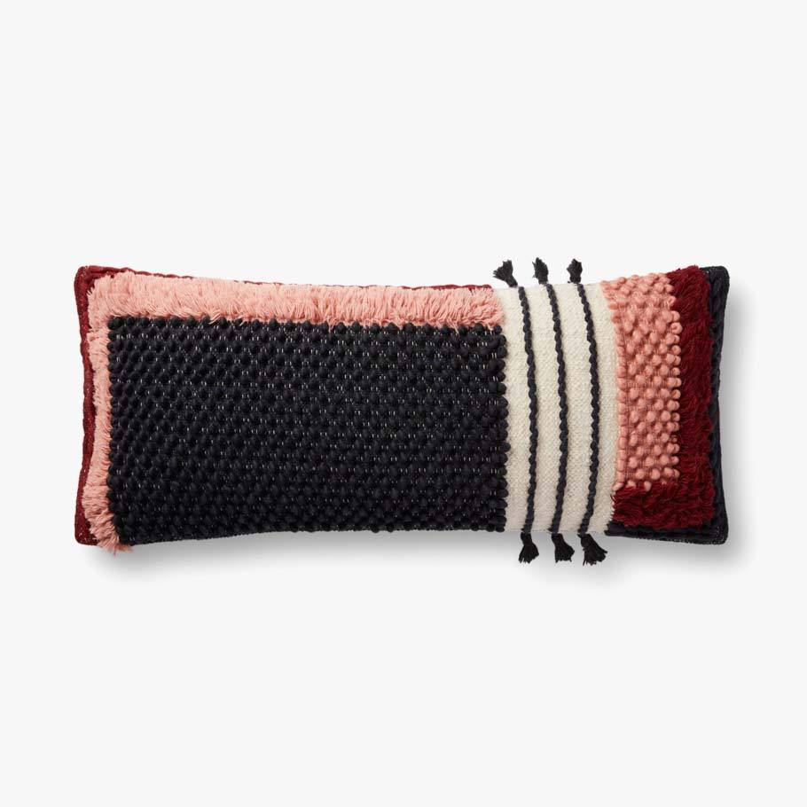 Loloi P0919 Black/Multi Pillow