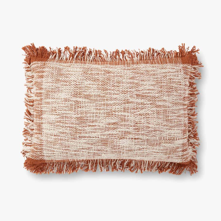Loloi P0938 Rust/Natural Pillow
