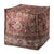 Loloi Pf0006 Red/Multi Pouf - Rug & Home