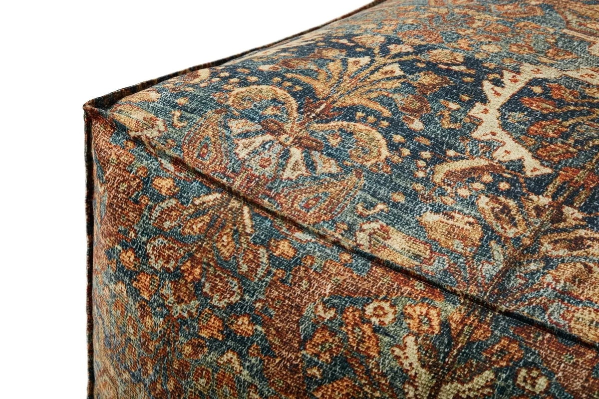 Loloi Pf2001 Navy/Multi Pouf