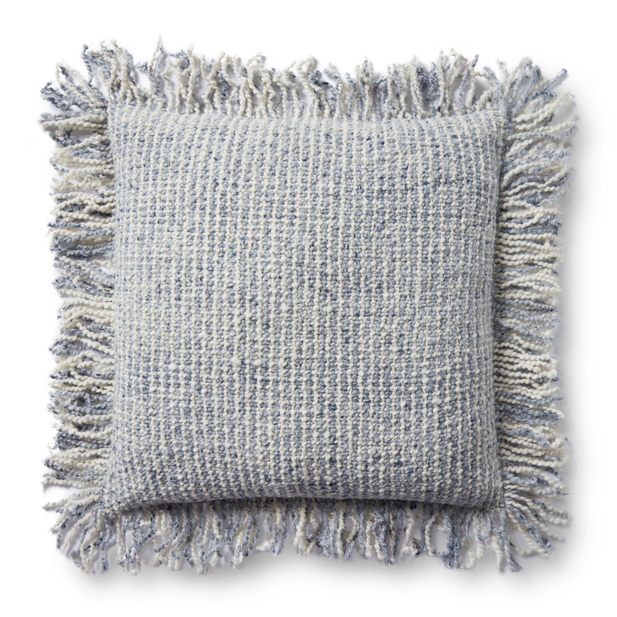 Loloi Pll0033 Ivory/Blue Pillow - Rug & Home