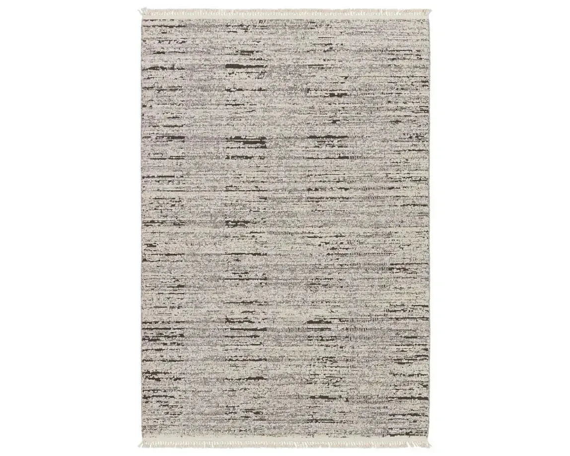 Lore LRE04 Grey/Cream Rug