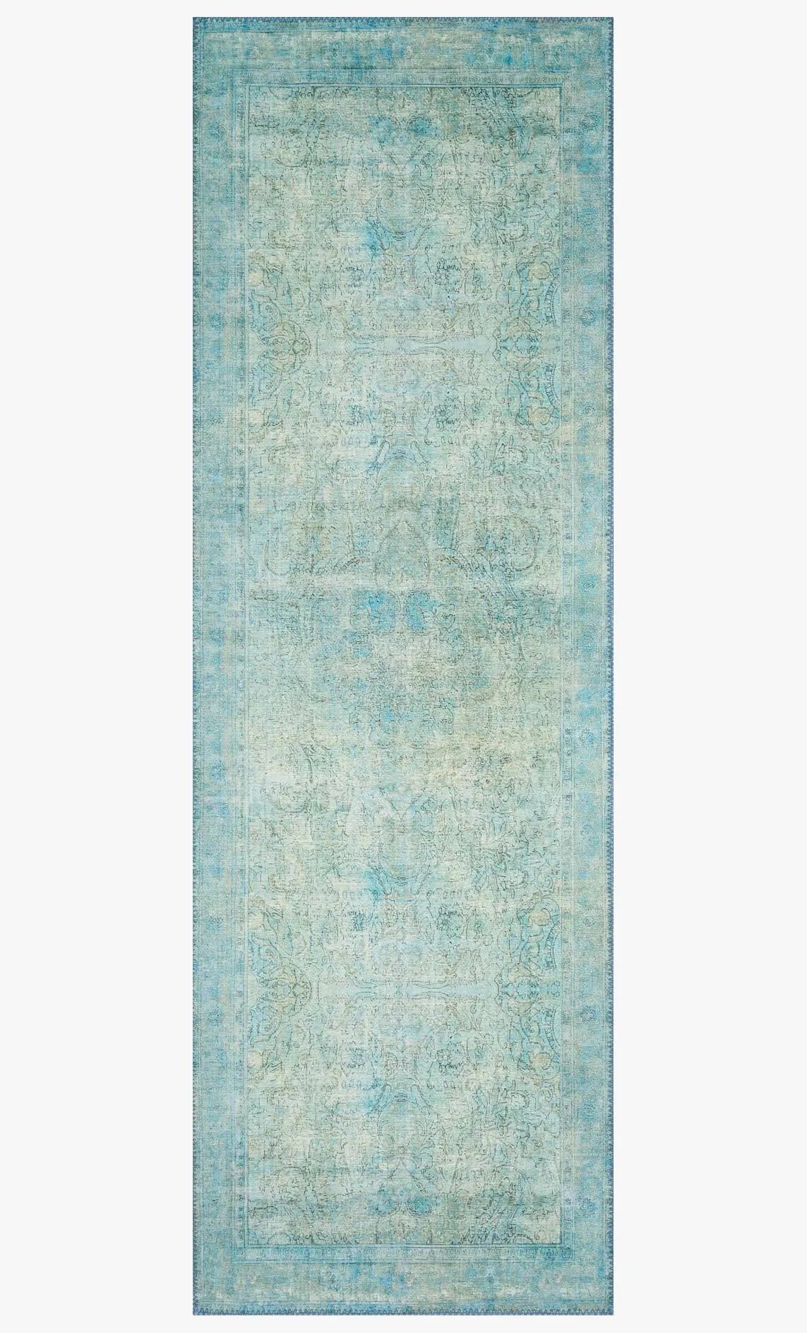 Loren LQ 08 Aqua Rug - Rug & Home