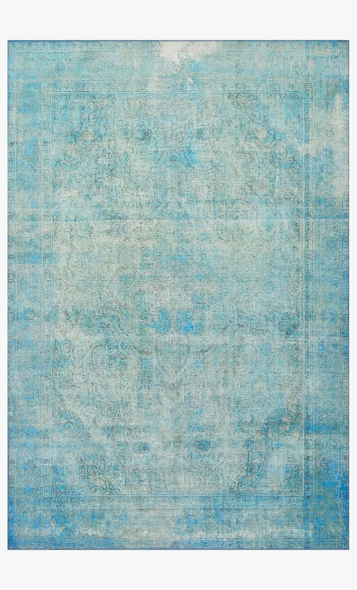 Loren LQ 08 Aqua Rug - Rug & Home