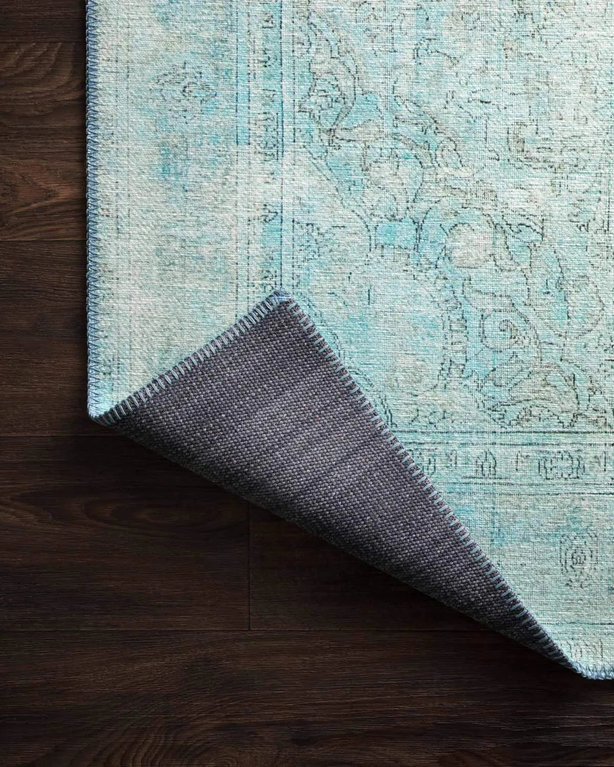 Loren LQ 08 Aqua Rug - Rug & Home