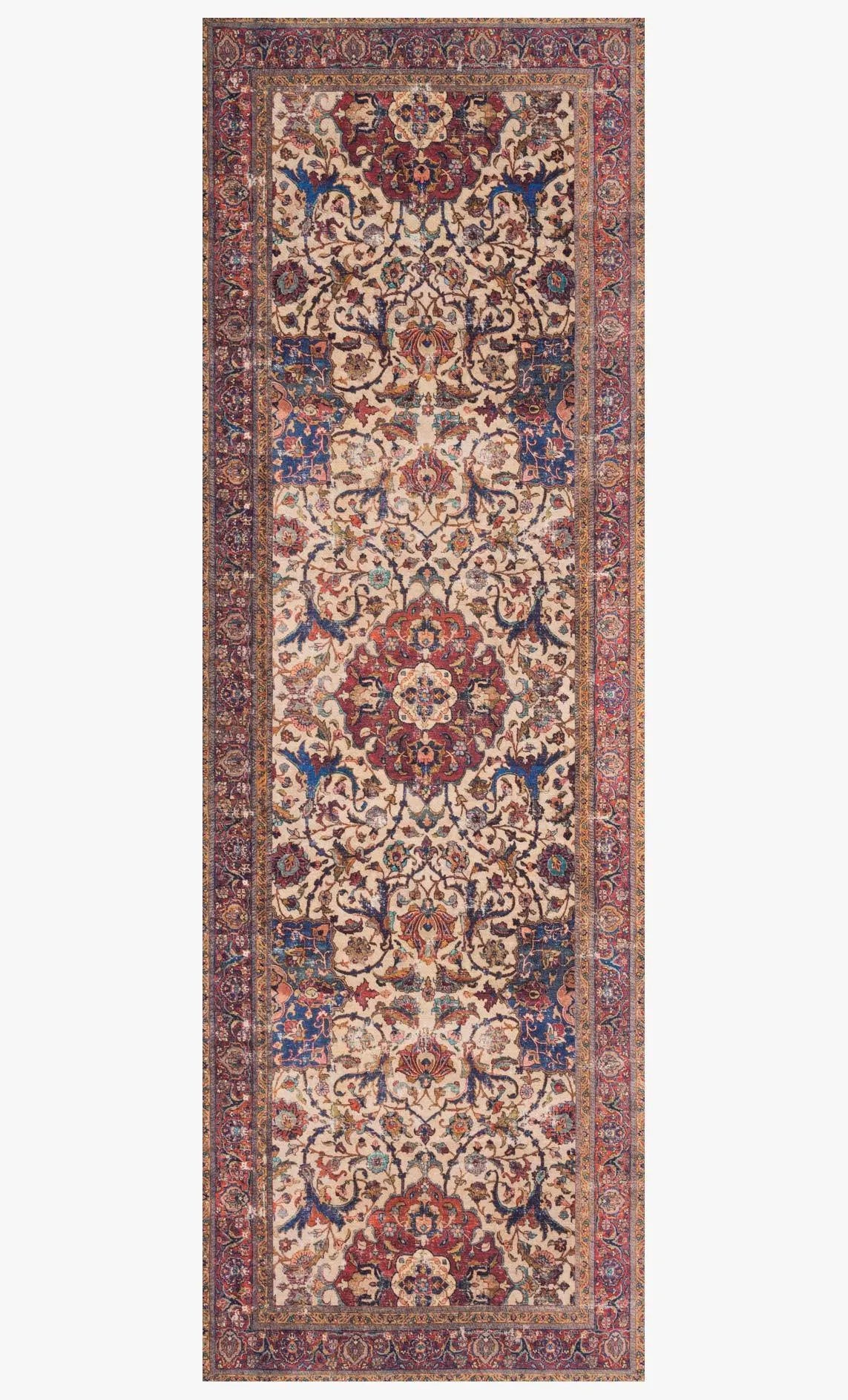 Loren LQ 11 Sand / Multi Rug - Rug & Home