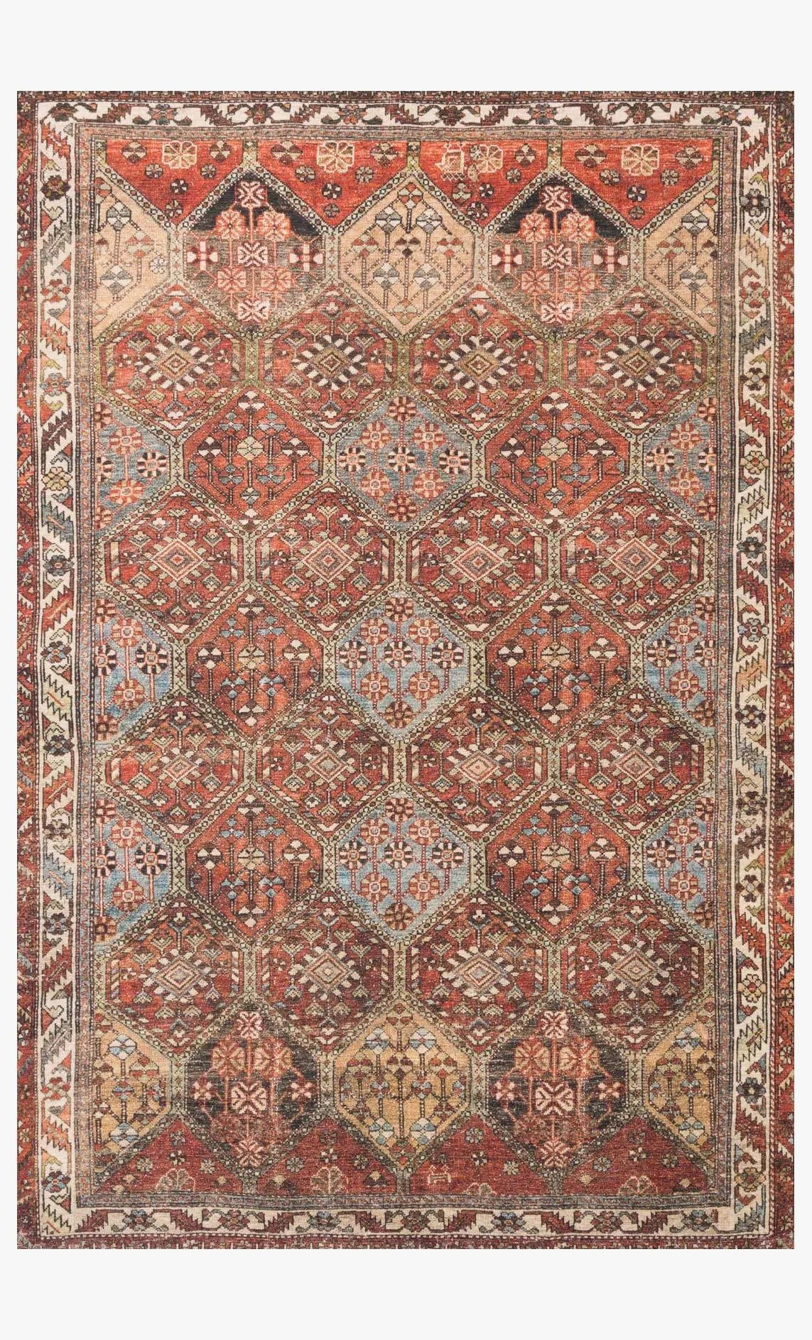 Loren LQ-16 Spice/Multi Rug - Rug & Home