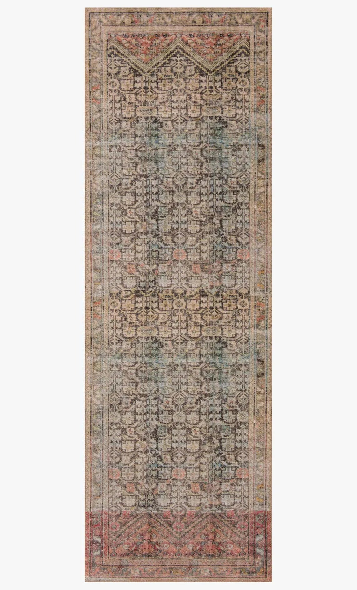 Loren Lq-17 Charcoal/Multi Rug - Rug & Home