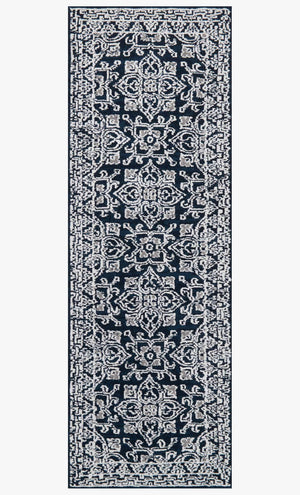 Lotus by Magnolia Home LB-05 Midnight/Silver Rug - Rug & Home