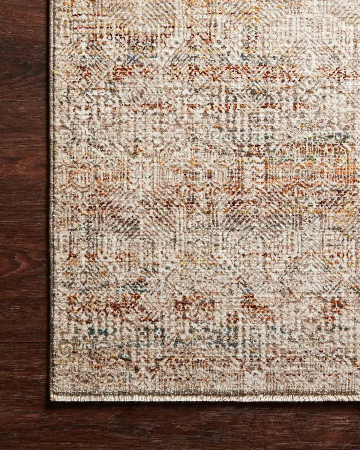 Lourdes Lou-04 Ivory/Spice Rug - Rug & Home