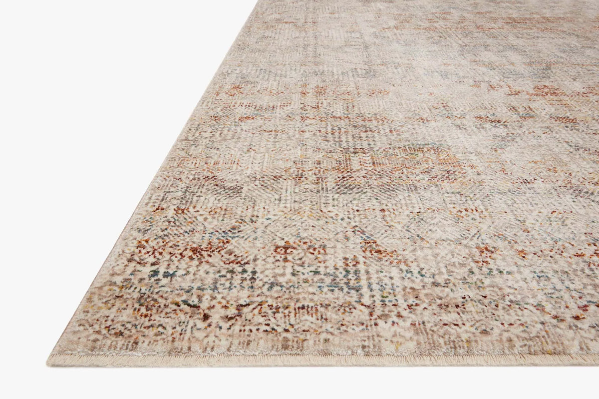 Lourdes Lou-04 Ivory/Spice Rug - Rug & Home