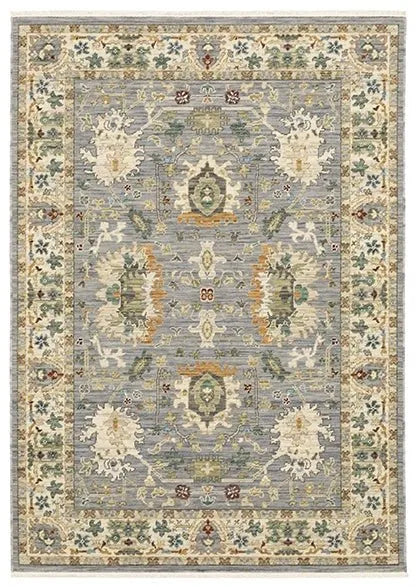 Lucca 2063L Blue/Multi Rug - Rug & Home