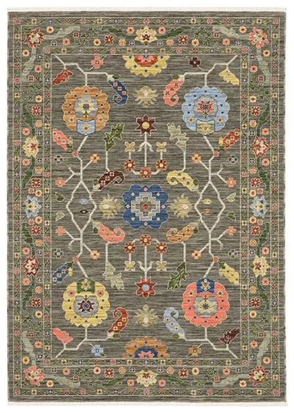 Lucca 5506K Grey/Multi Rug - Rug & Home