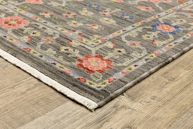 Lucca 93K Grey Rug - Rug & Home