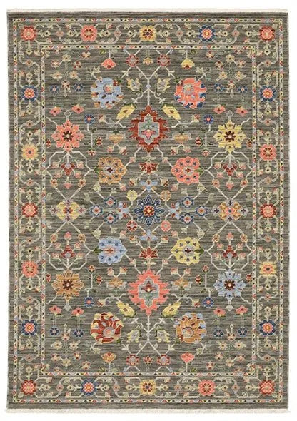 Lucca 93K Grey Rug - Rug & Home