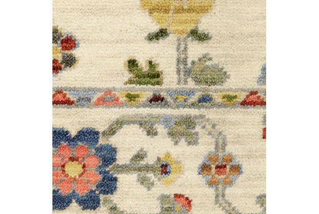 Lucca 93W Ivory Rug - Rug & Home