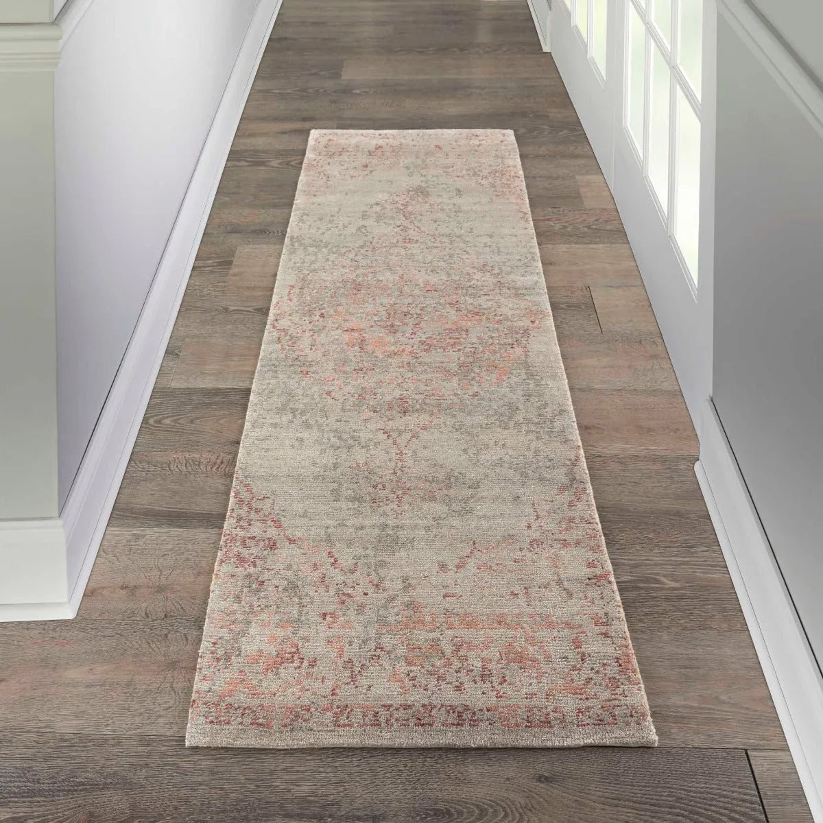 Lucent Lcn07 Silver/Red Rug - Rug & Home