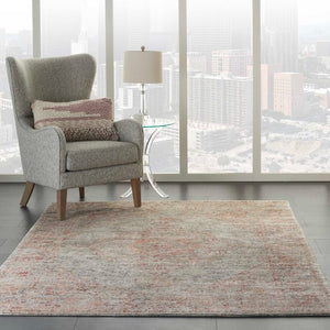 Lucent LCN07 Silver/Red Rug - Rug & Home