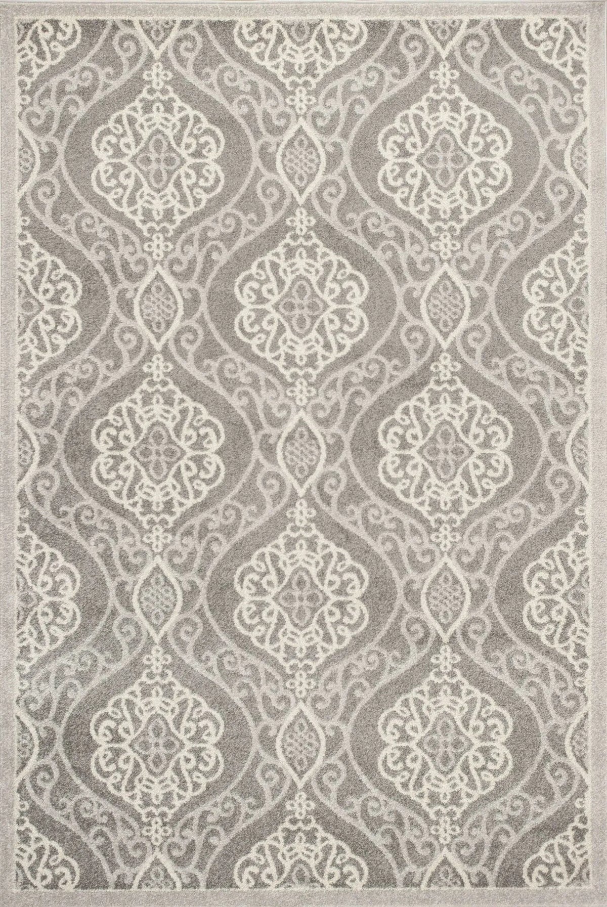 Lucia 2759 Mosaic Silver Rug - Rug & Home