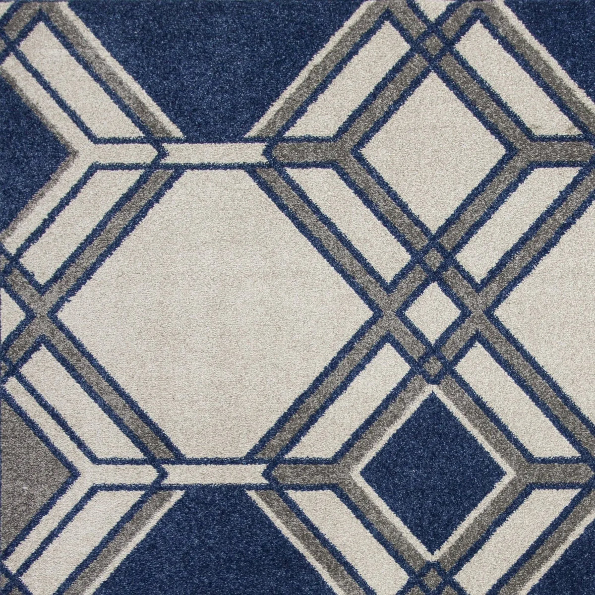 Lucia 2768 Grant Ivory/Denim Rug - Rug & Home