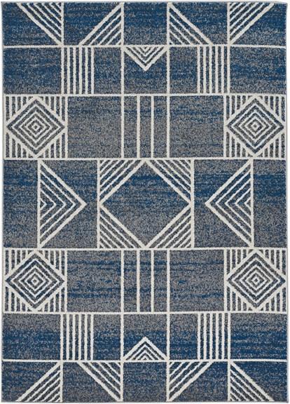 Lucia 2774 Dimensions Blue Rugs - Rug & Home